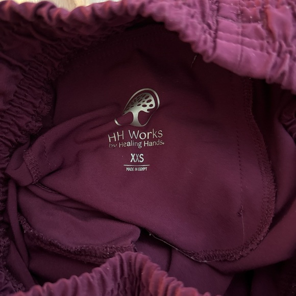 Healing Hands Maroon Scrub Set - Picture 6 of 6